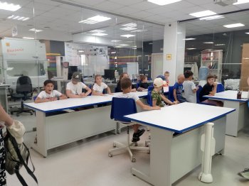 Десятый день работы пришкольного лагеря.