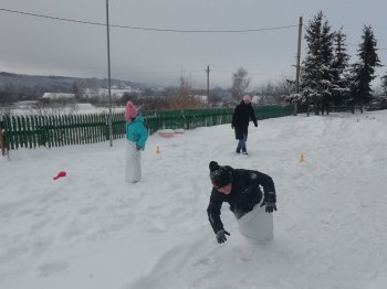 Зимние забавы.